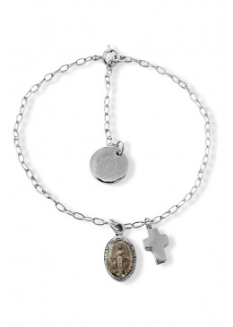 Gourmette CAPRI Argent