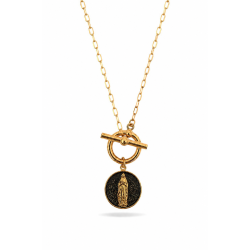 Collier fermoir en "T" Or