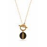 Collier fermoir en "T" Or