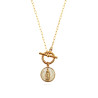 Collier fermoir en "T" Or