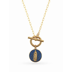 Collier fermoir en "T" Or