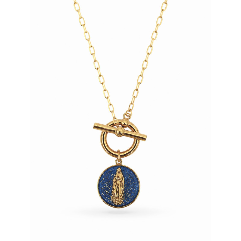 Collier fermoir en "T" Or