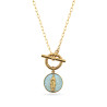 Collier fermoir en "T" Or