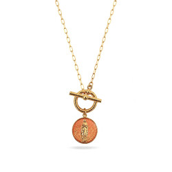 Collier fermoir en "T" Or