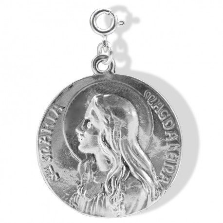 médaille  « Maria-Magdalena » Argent Brut