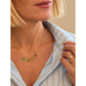 Collier CAPRI  multicolore or