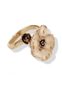 Bague CAPUCINE or 01 Neige