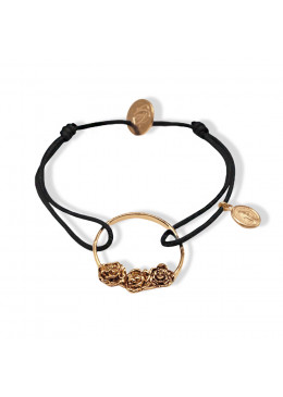 Cordon IMMORTELLE Or 11 Noir