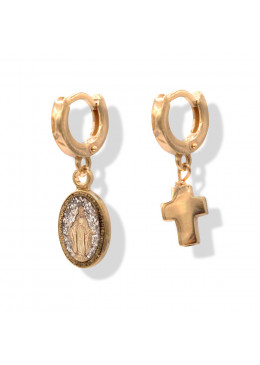 Boucles d’oreilles 1 CAPRI or