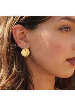 Boucles d’oreille « Rayonnante »