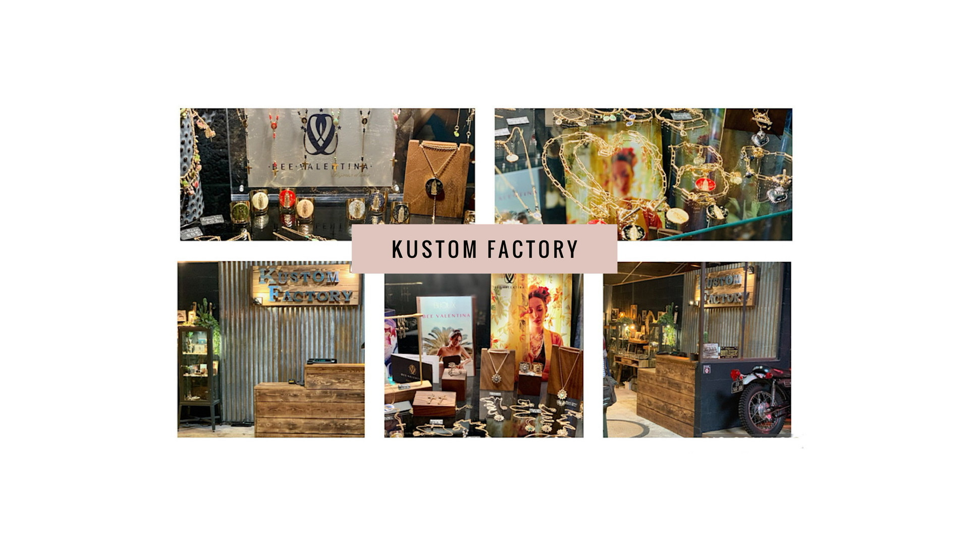 Gros plan sur KUSTOM FACTORY, distributeur B.V à Saint-Raphaël