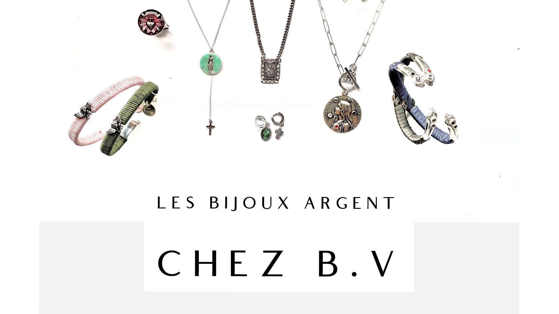 Les bijoux en argent chez Bee Valentina